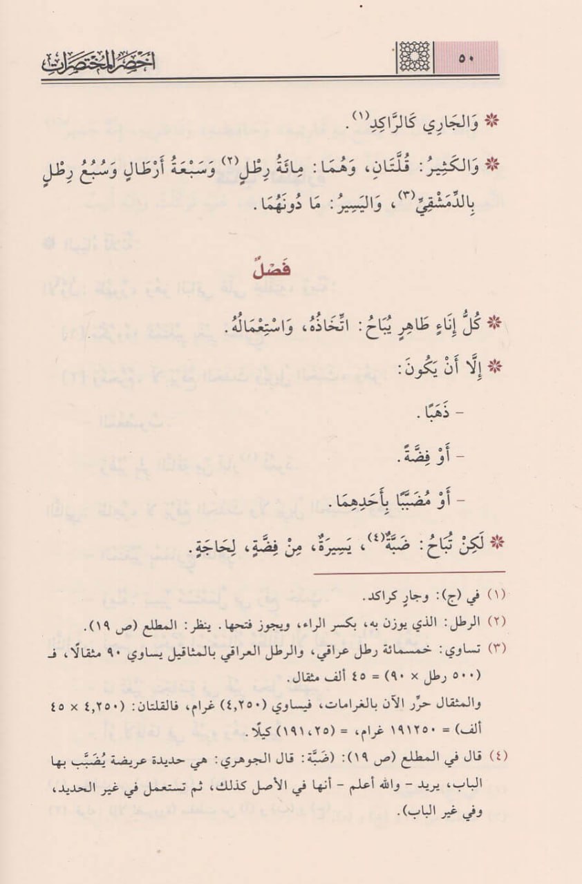 كتاب أخصر المختصرات - الصورة 3