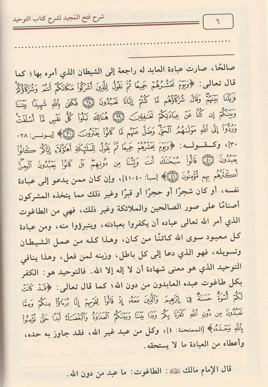 شرح فتح المجيد لشرح كتاب التوحيد 1/3 - الصورة 3