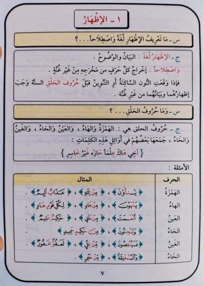 ⁦تيسير أحكام التجويد⁩ - الصورة ⁦2⁩