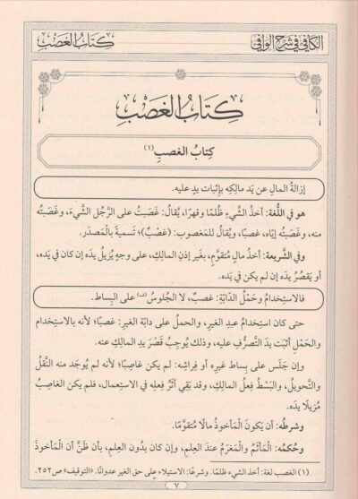 ⁦الكافي في شرح الوافي 1/12⁩ - الصورة ⁦3⁩